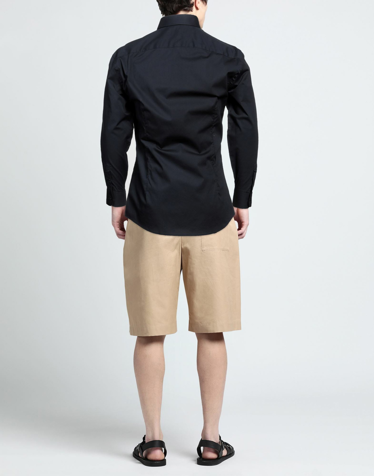 Trussardi Mens Shirt Midnight in Blue