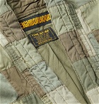 Neighborhood - Oversized Patchwork Cotton Jacket - Green