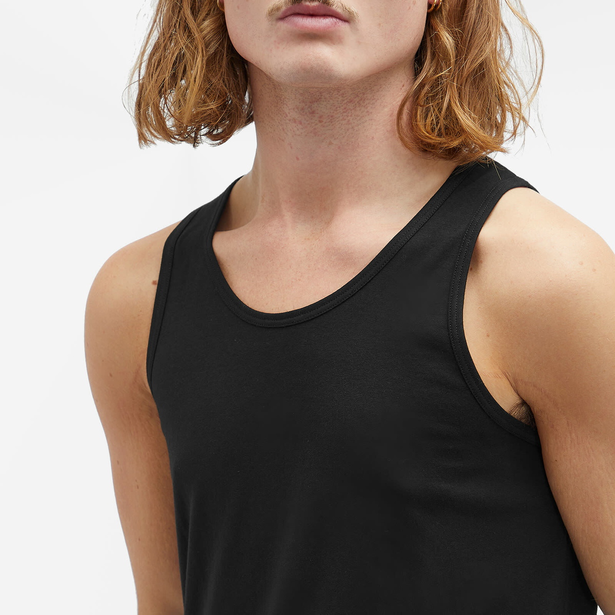 Comme des Garçons SHIRT Men's x Sunspel Vest in Black