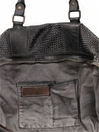 GIORGIO BRATO - Woven Leather Duffle Bag