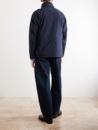 Herno - Four Pockets Woven Jacket - Blue