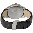 Edox Grand Ocean Black Dial Black Leather Mens Watch 56002 357RC NIR