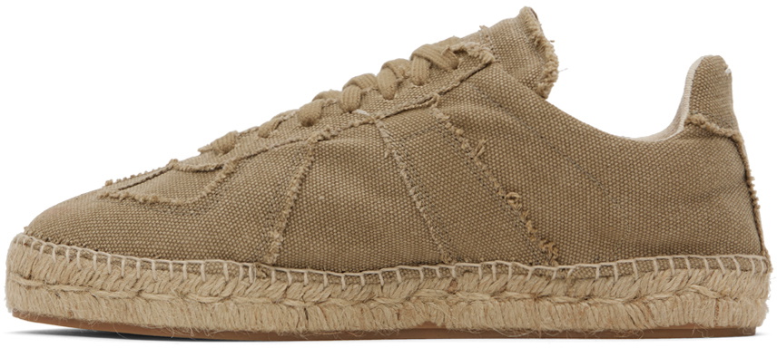 Maison Margiela Tan Replica Espadrilles
