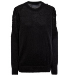 Costarellos Mattie lace appliqué sweater