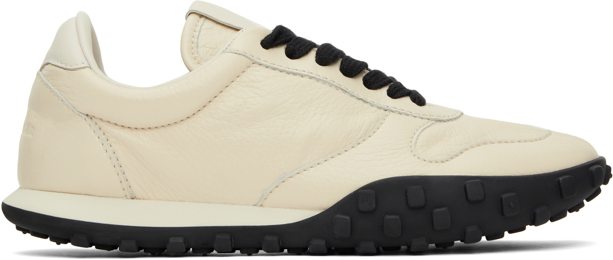 Jil Sander Off-White Low Top Sneakers Jil Sander