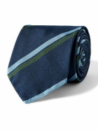 Sid Mashburn - 8cm Striped Silk-Twill Tie