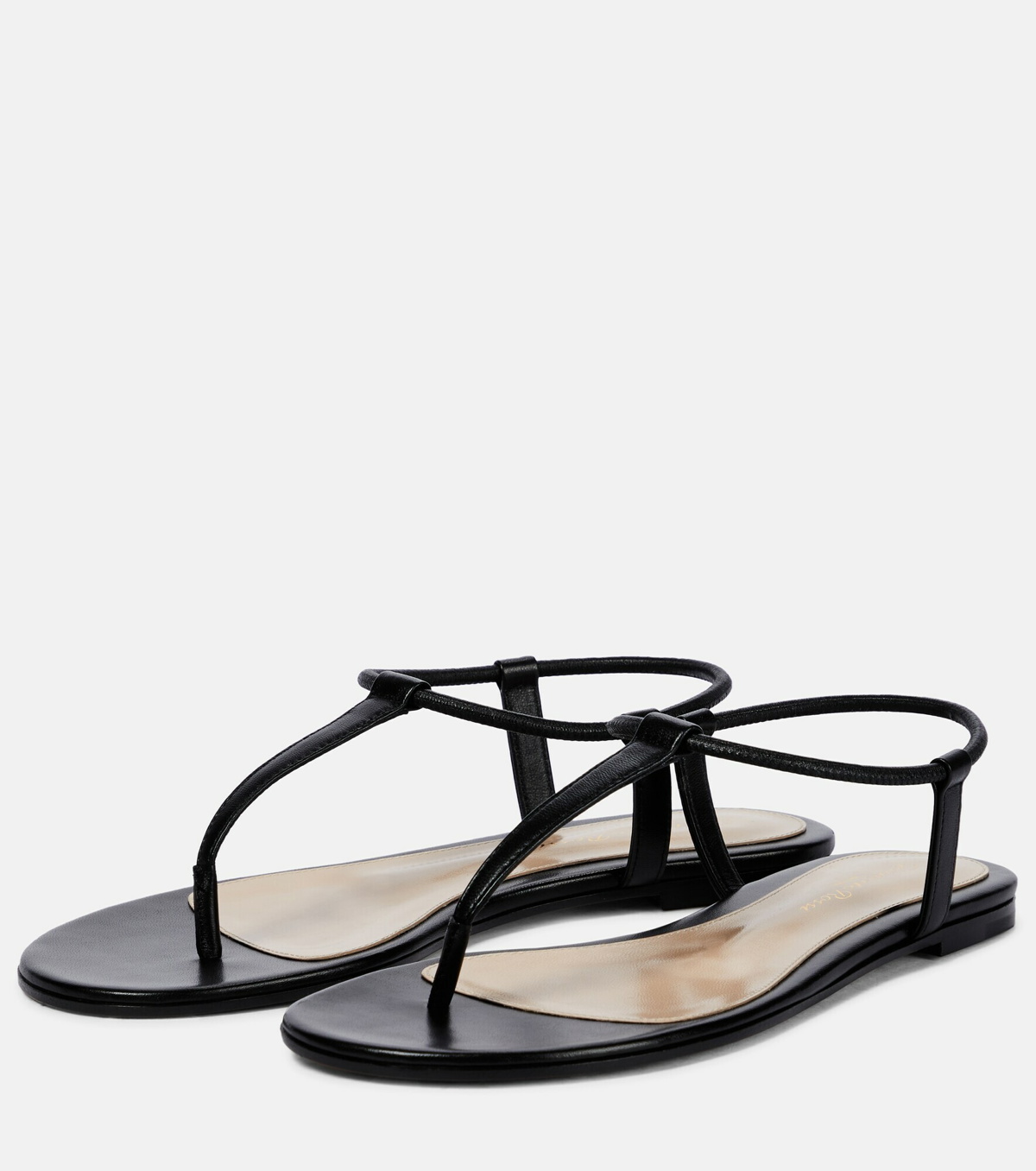 Gianvito Rossi - Jaey leather thong sandals Gianvito Rossi