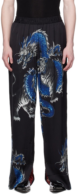 Photo: Y/Project Black Layered Lounge Pants