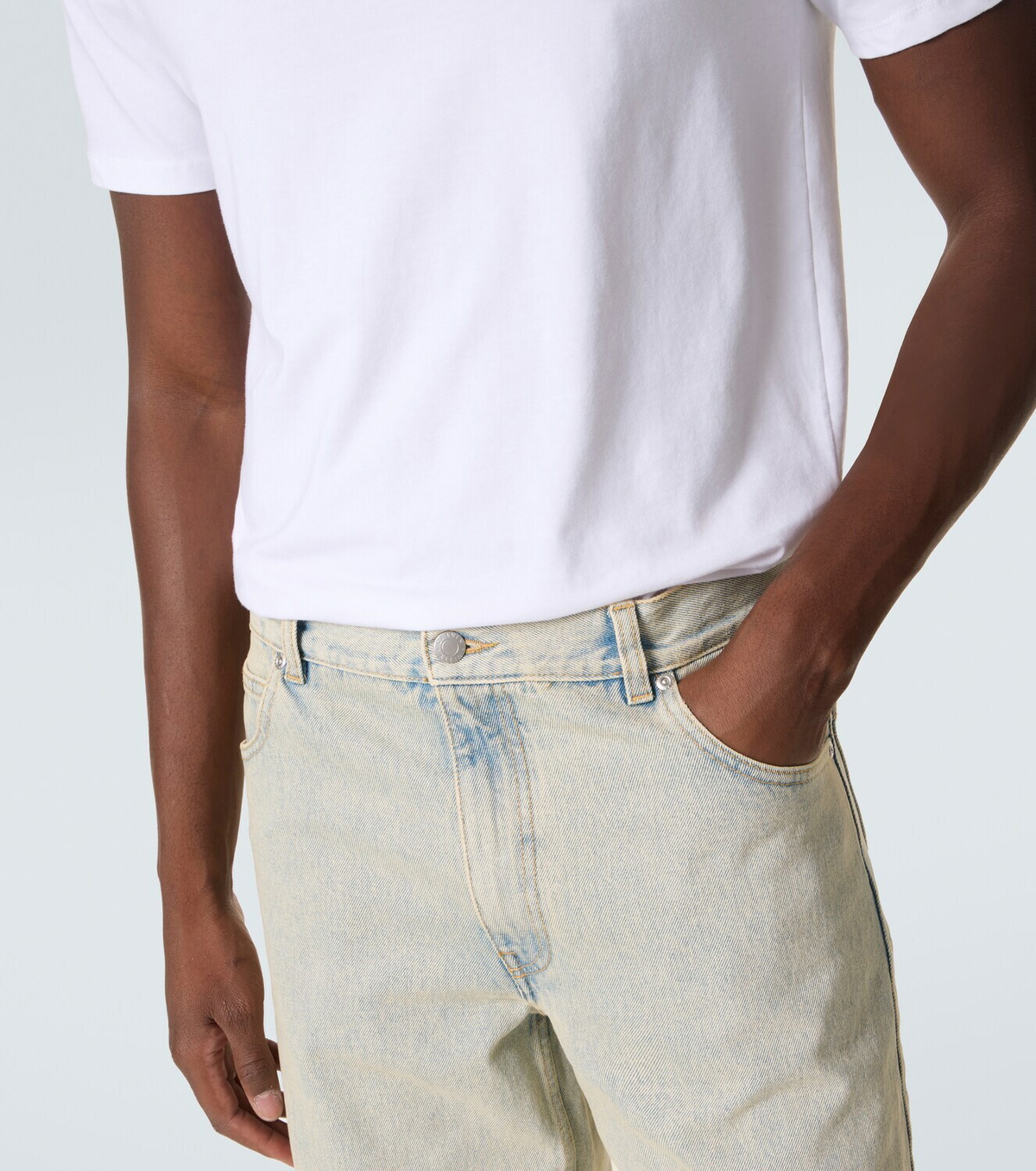 Calvin Klein Collection 02 mid-rise straight jeans