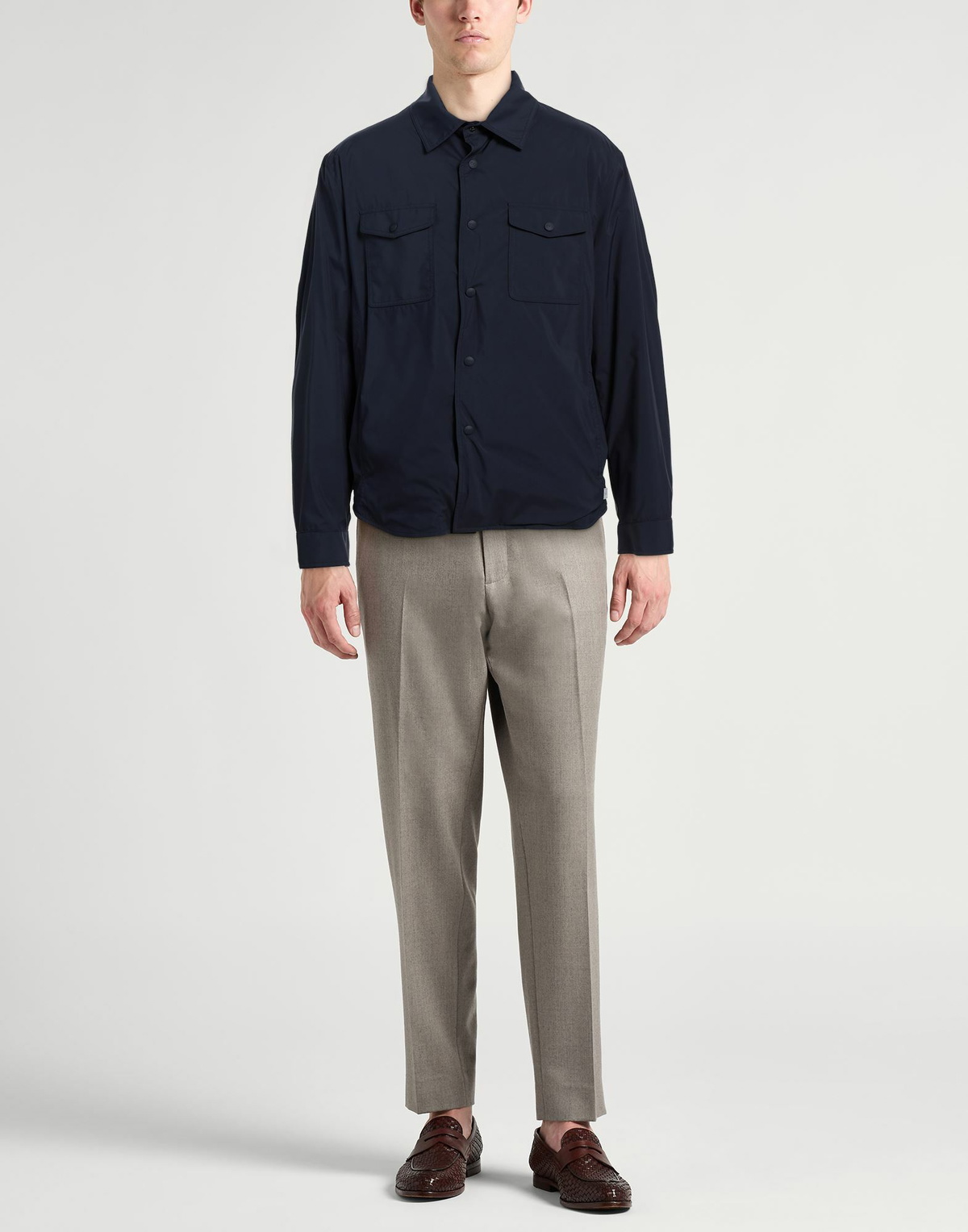 Fedeli Mens Jacket in Navy