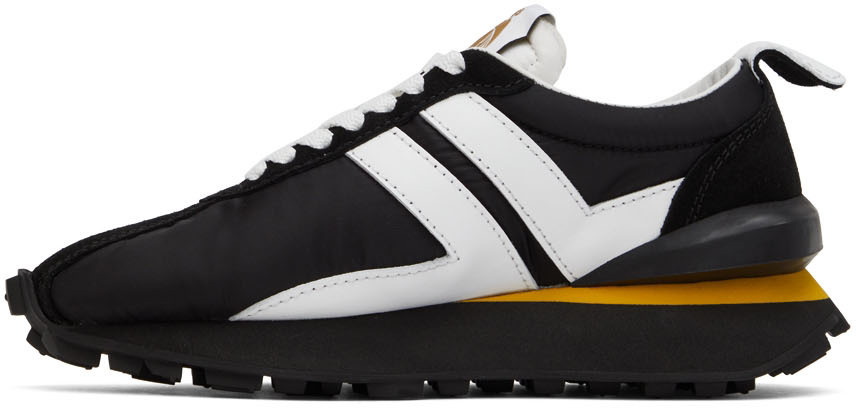 Lanvin Black & White Bumper Low-Top Sneakers Lanvin