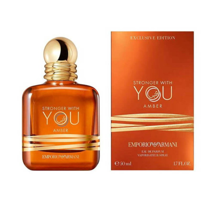 Photo: Emporio Armani Unisex Stronger With You Amber EDP Spray 3.4 oz Fragrances 3614273762120