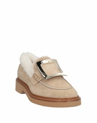 Roger Vivier Womens Loafers Light in Grey