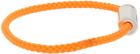 Le Gramme Orange & Silver 'Le 5 Grammes' Nato Bracelet
