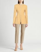 Erika Cavallini Womens Blazer Mustard