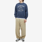 No Problemo Men's Hard Feelings Crew Sweatshirt in Navy