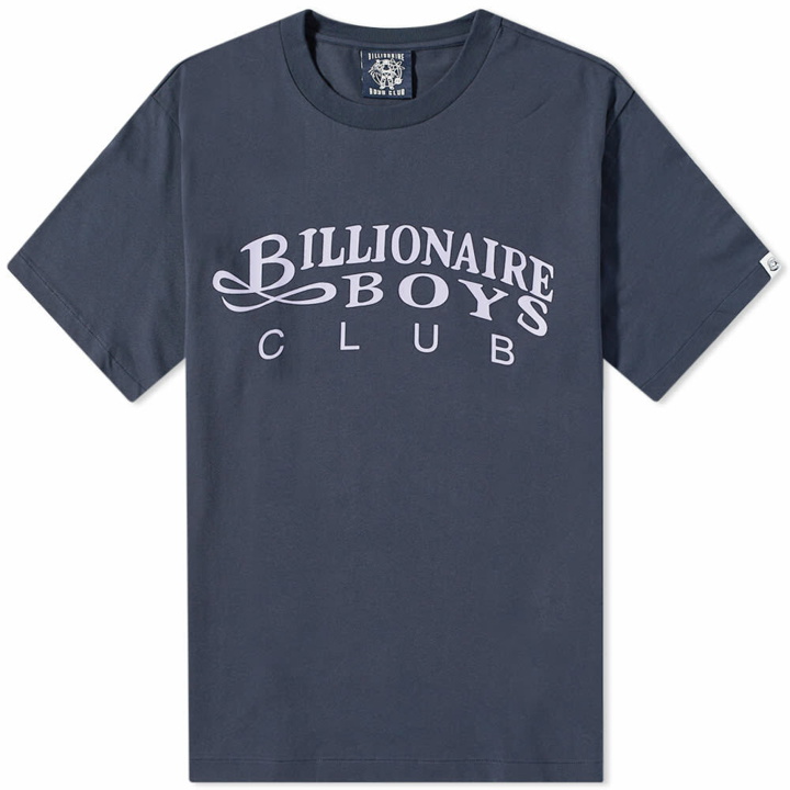 Photo: Billionaire Boys Club Men's Gentleman Logo T-Shirt in Navy