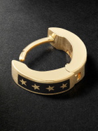 Foundrae - Resilience Tenet 18-Karat Gold Ceramic Earring