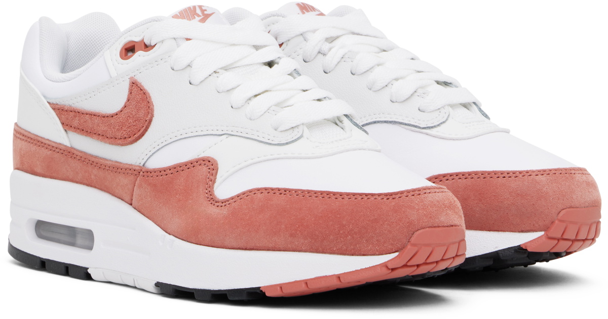 nike air max white pink and orange