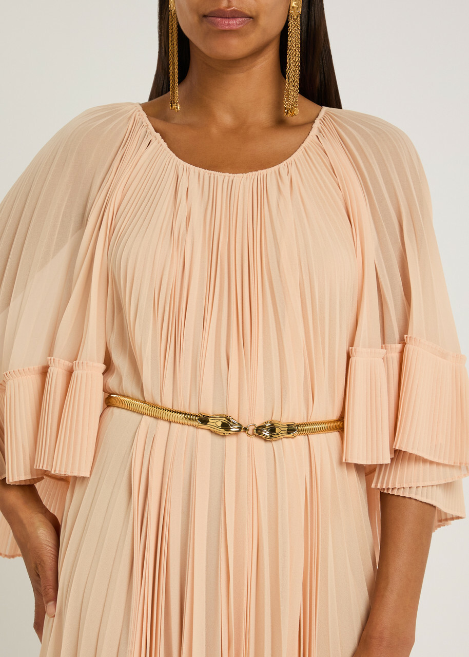 Chloe The Chloé Snake Metal Belt Gold