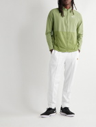 Nike Tennis - NikeCourt Advantage Mesh and Shell Tennis Jacket - Green