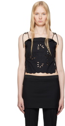 The Garment Black Kirsten Tie Top