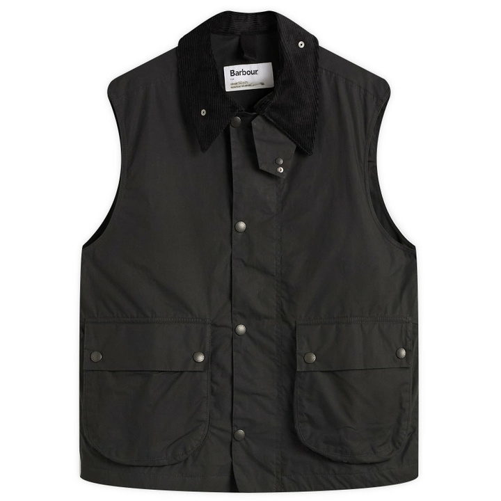 Photo: Barbour Men's x Margaret Howell Bedale Casual Gilet in Black