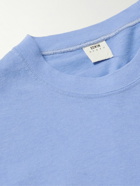 EDWIN - Logo-Appliquéd Cotton-Jersey T-Shirt - Purple