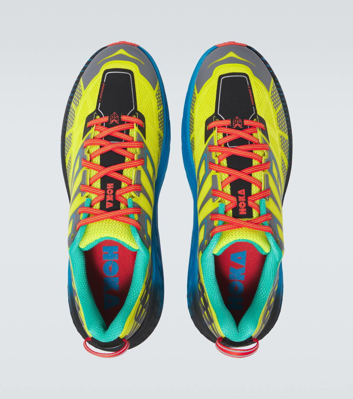 モエモフ Speedgoat 2 Sneaker in Hoka Citrus/Hoka Blue - HOKA