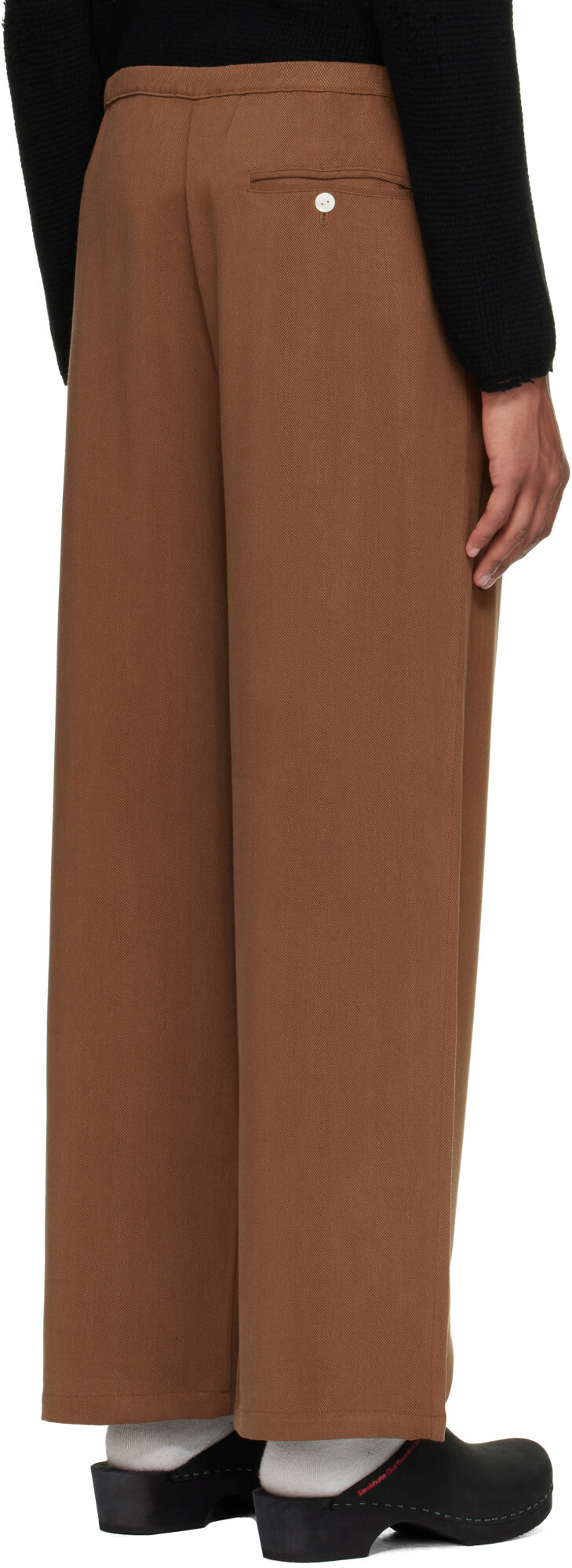 Second/Layer Brown Team Trousers