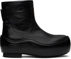 Jil Sander Black Ankle Boots
