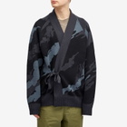 Maharishi Men's Camo Kimono Jacket in Night