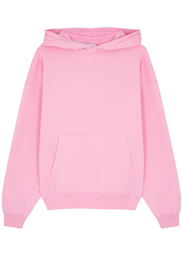 Photo: Colorful Standard Hooded Cotton Sweatshirt Light Pink