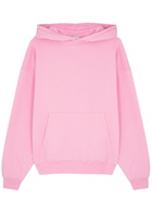 Colorful Standard Hooded Cotton Sweatshirt Light Pink