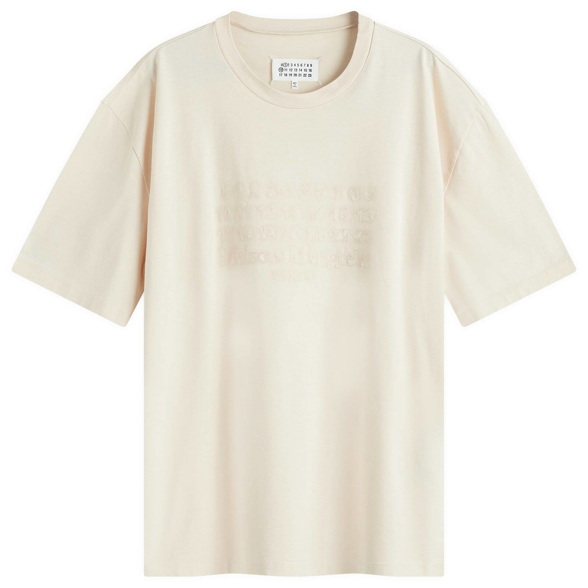 Maison Margiela - Oversized Printed Cotton-Jersey T-Shirt - White Maison  Margiela