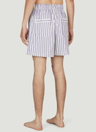 Tekla Lido Stripe Sleep Shorts
