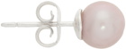 Hatton Labs Pink Pearl Stud Earrings