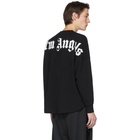 Palm Angels Black Classic Over Logo T-Shirt