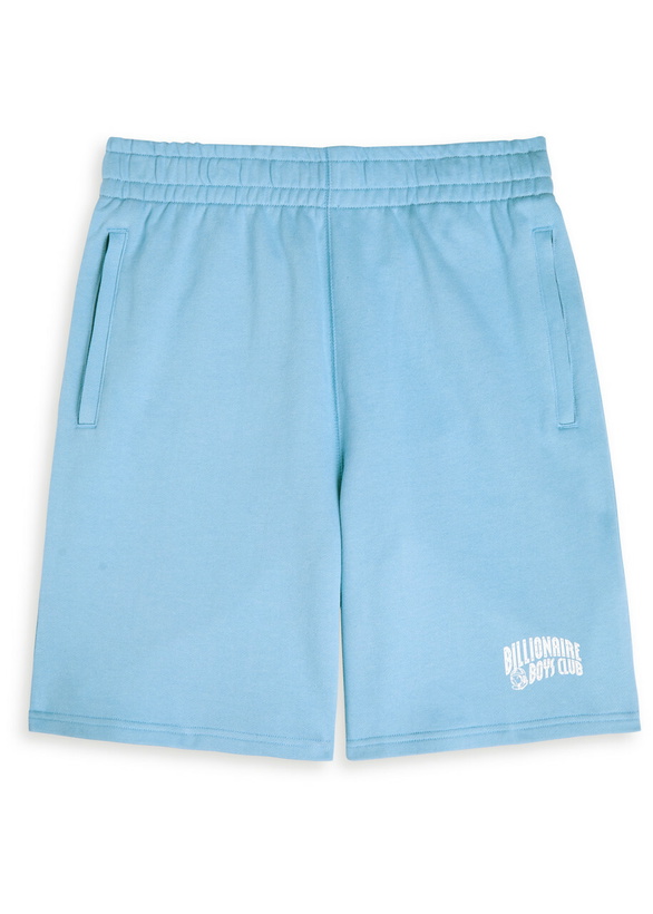 Photo: Billionaire Boys Club Small Arch Logo-printed Cotton Shorts Light Blue