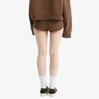 Entire Studios Women's Micro Shorts in Brunette