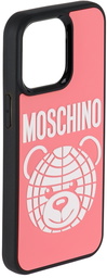 Moschino Pink Teddy iPhone 13 Pro Case