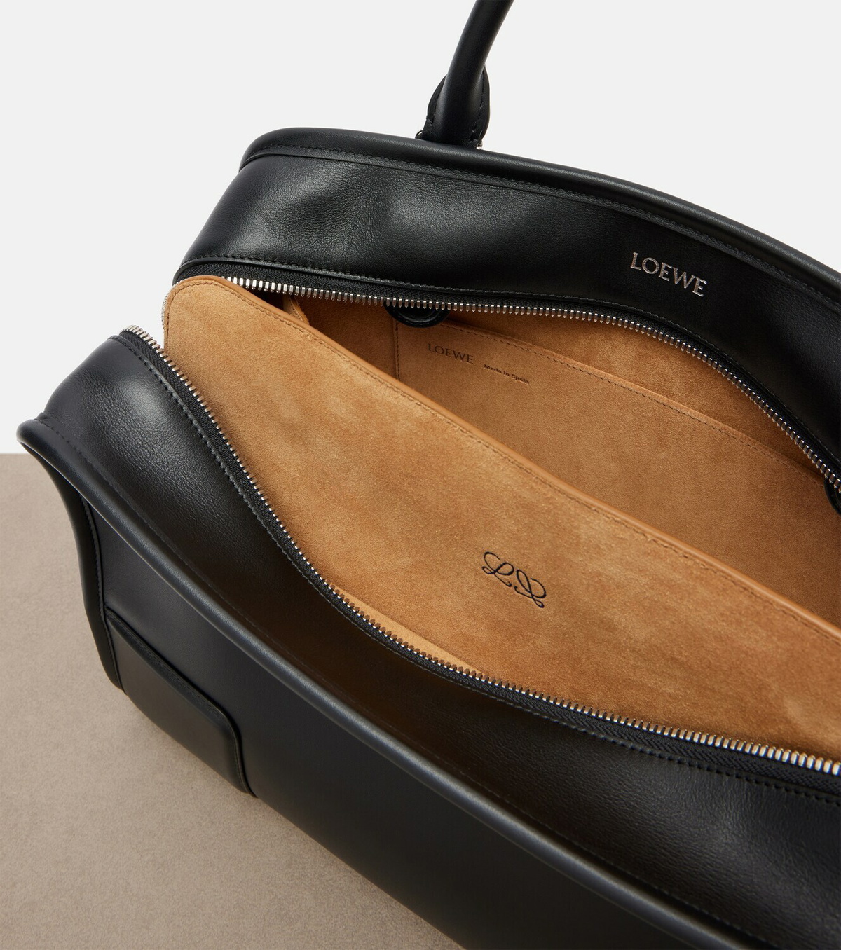 Loewe Amazona 180 Large leather top-handle bag