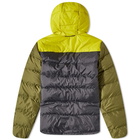 Haglofs Men's Haglöfs Bield Hooded Down Jacket in Magnatite/Aurora