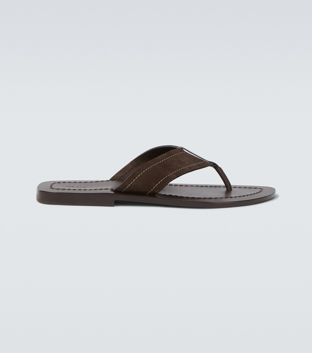 The Row Dan suede thong sandals