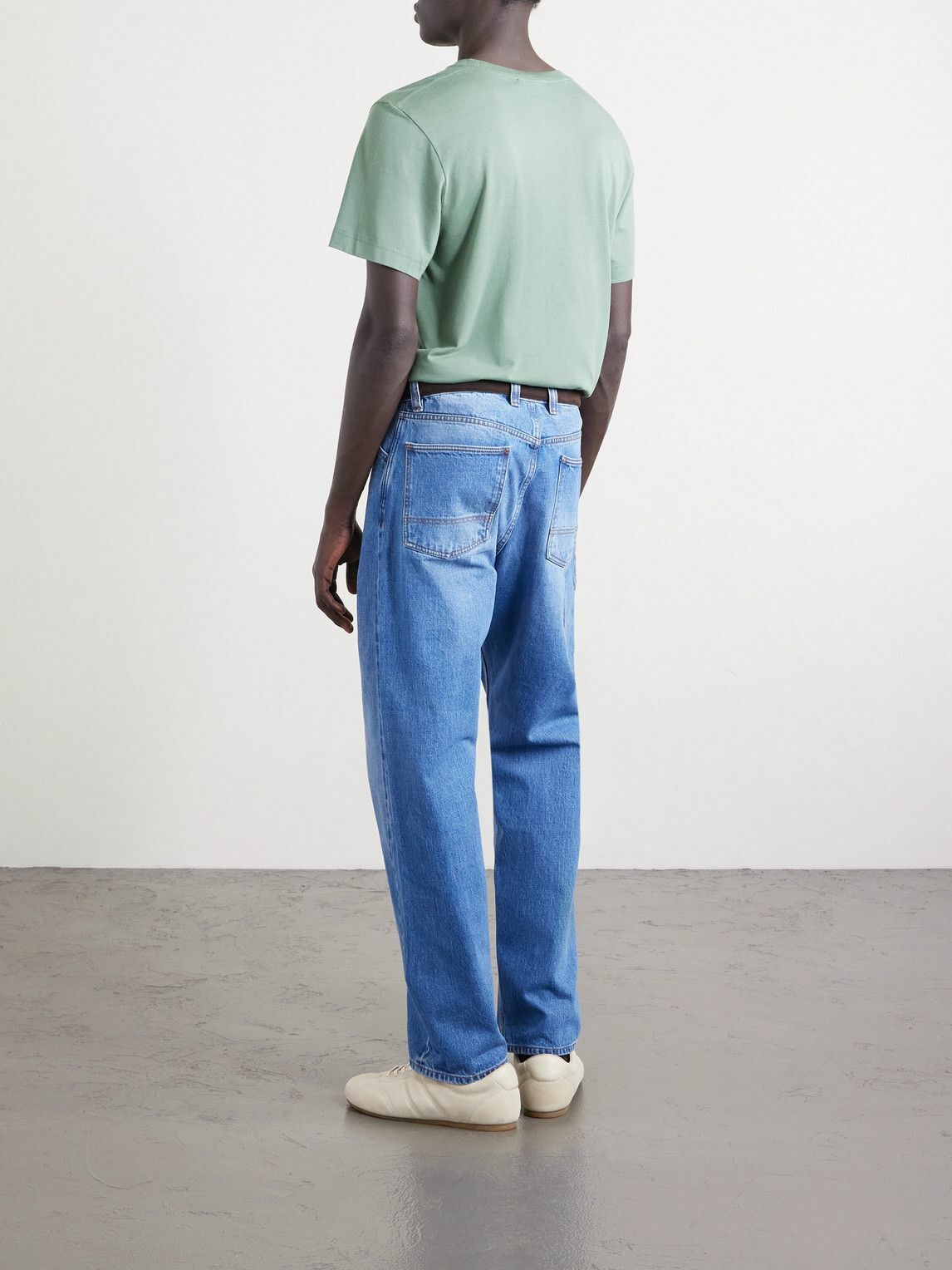 CDLP - Lyocell and Pima Cotton-Blend Jersey T-Shirt - Green