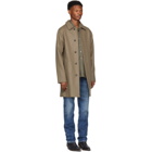 A.P.C. Taupe Mac Auster Coat