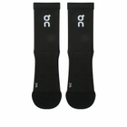 ON Core Run Sock High 2P in Black