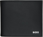 BOSS Black Smooth-Leather Logo Blllfold Wallet