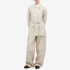 Holzweiler Women's Gorti Linen Jacket in Sand