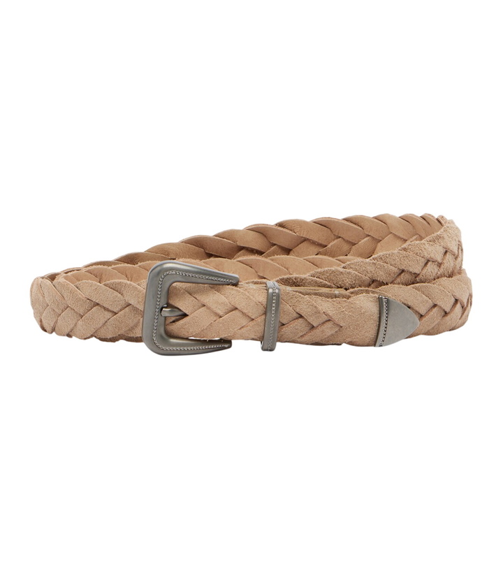 Photo: Brunello Cucinelli Monili braided leather belt
